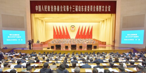 省政协常委、不朽情缘mg集团董事长王兆连出席山东省政协十三届四次聚会